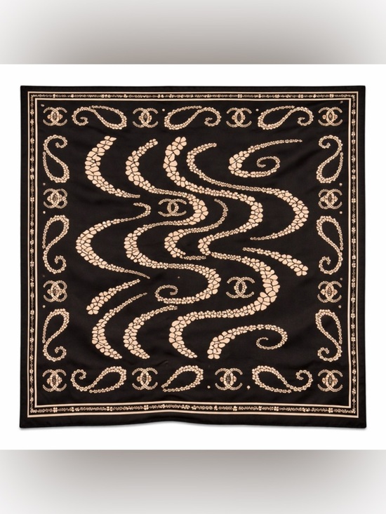 None Accessories - Chanel luxury vibes silky scarf 35x35‼️LAST ONE LEFT